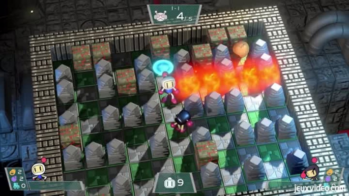 Super Bomberman R : La campagne solo en coopération