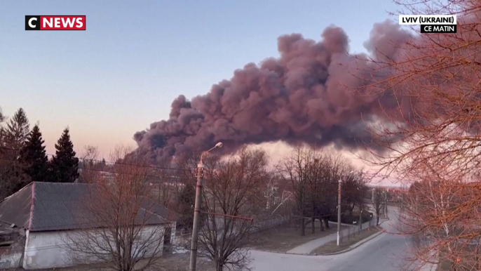 Guerre en Ukraine : la ville de Lviv ciblée par des bombardements russes