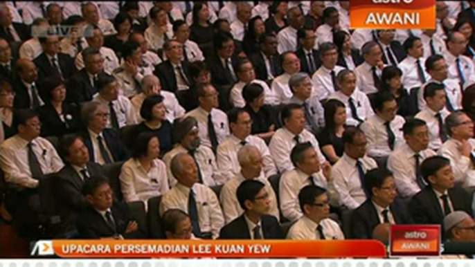 Lee Hsien Loong's speech during Lee Kuan Yew's funeral