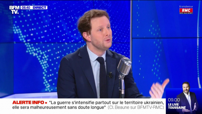 Droits de douane, importation d'acier russe...De nouvelles sanctions vont être prises contre la Russie, selon Clément Beaune