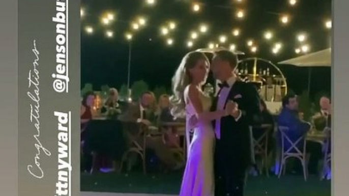 Photos du mariage de Jenson Button et Brittny Ward.