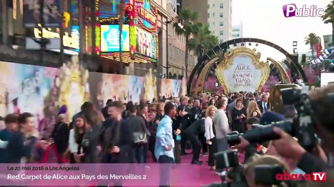 Johnny Depp : sa nouvelle coupe de cheveux au top à l’avant-première de Alice aux Pays des Merveilles 2 !