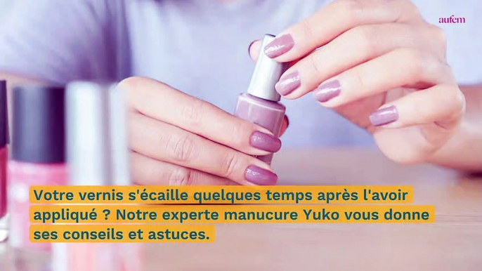 SOS beauté : pourquoi mon vernis ne tient pas ?