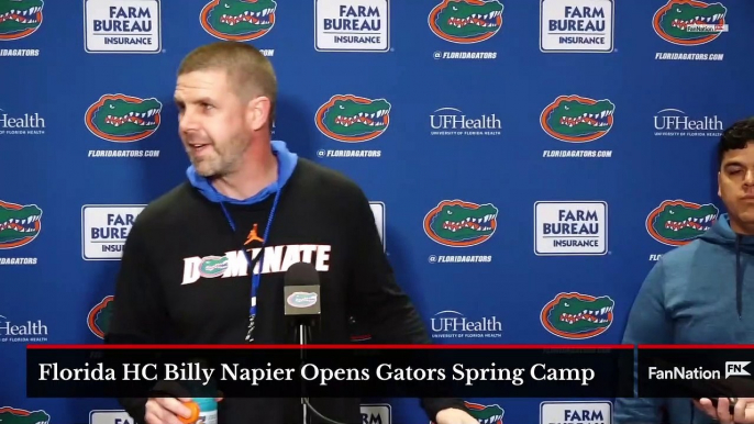 Florida HC Billy Napier Opens Gators Spring Camp