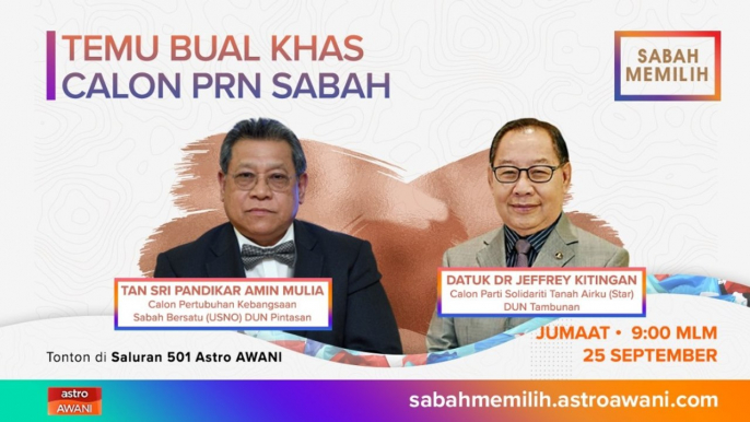 PRN Sabah: Calon USNO DUN Pintasan | Calon Star DUN Tambunan