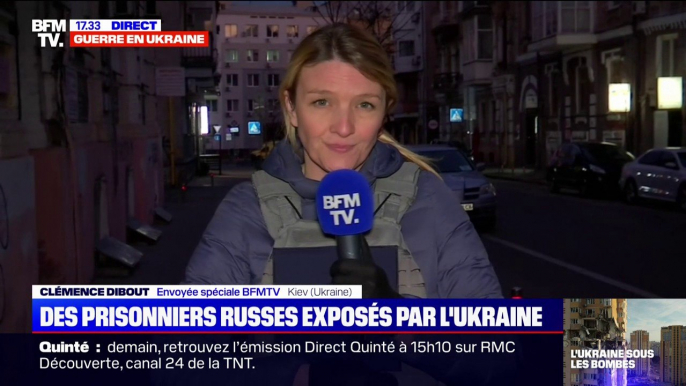 Kiev: des soldats russes capturés par l'armée ukrainienne et exposés à la presse