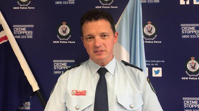 Wagga Crime Manager Detective Inspector Darren Cloake