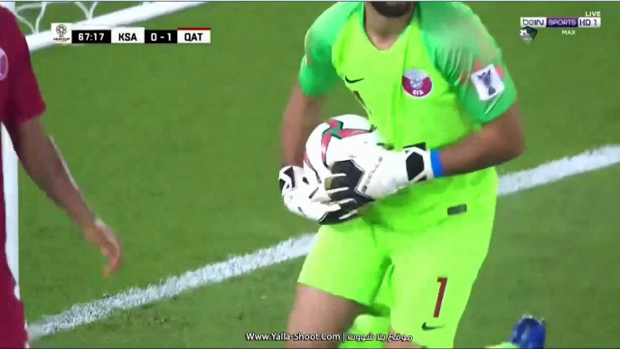 الشوط الثاني مباراة قطر و السعودية 2-0 كاس اسيا 2019