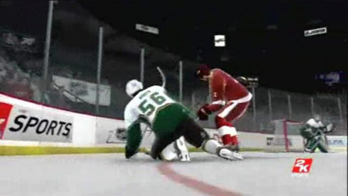 NHL 2K7 : Effets de glisse