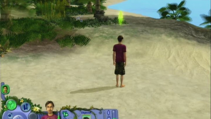 Les Sims : Histoires de Naufragés : Une plage pas si déserte que ça