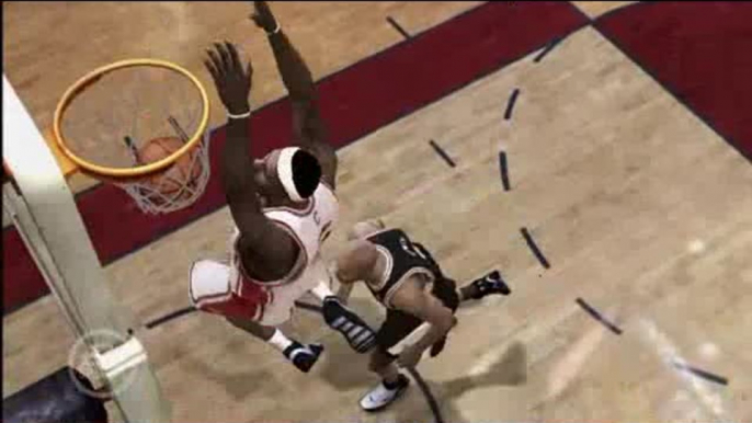 NBA Live 08 : E3 2007 : Des matchs animés