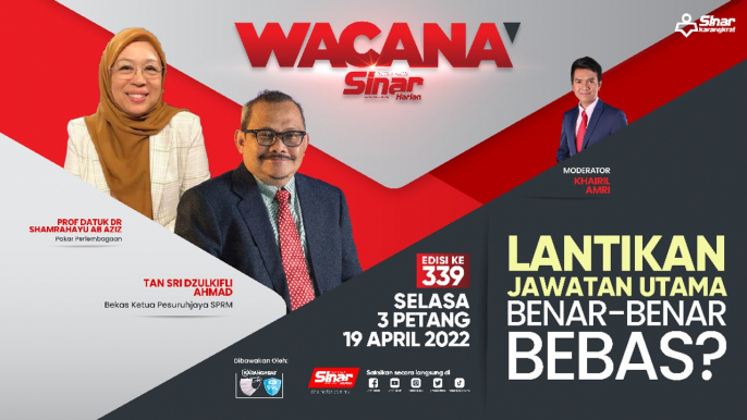 [ LIVE] Lantikan jawatan utama benar-benar bebas?