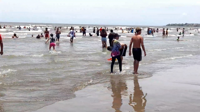 Rivas: 50 mil visitantes despiden sus vacaciones en el balneario de San Jorge