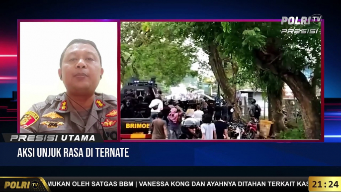 Live Dialog Bersama Kapolres Ternate - AKBP Andik Purnomo Sigit Terkait Aksi Unjuk Rasa di Ternate