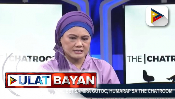 Senatorial bet Samira Gutoc, humarap sa The Chatroom