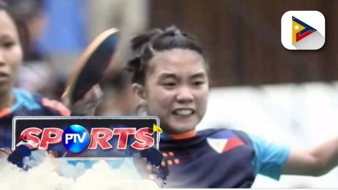 15-year-old paddler, maglalaro sa apat na table tennis event sa SEA Games