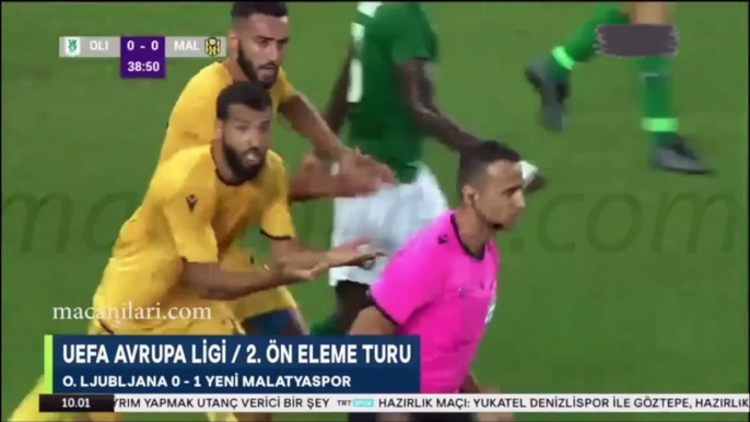 NK Olimpija Ljubljana 0-1 Yeni Malatyaspor [HD] 01.08.2019 - 2019-2020 UEFA European League 2nd Qualifying Round 2nd Leg + Post-Match Comments + Comments About the Racism
