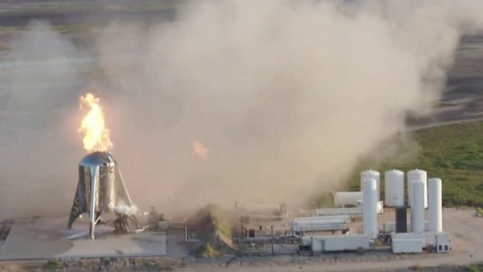 SpaceX : le test de Starhopper, son prototype de fusée pour Mars, avorté après quelques secondes