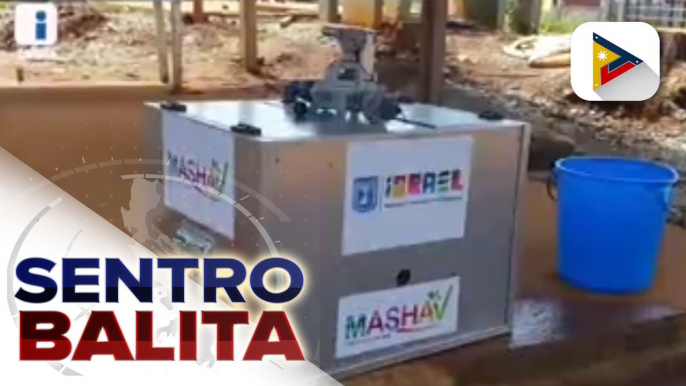 Ilang LGUs sa Surigao del Norte at Dinagat Islands  na matinding sinalanta ng bagyong Odette, nakatanggap ng water filtration units mula sa Israeli government