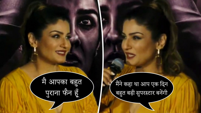 Raveena Tandon Met An Old Fan After Decades, Watch Their Funny Conversation