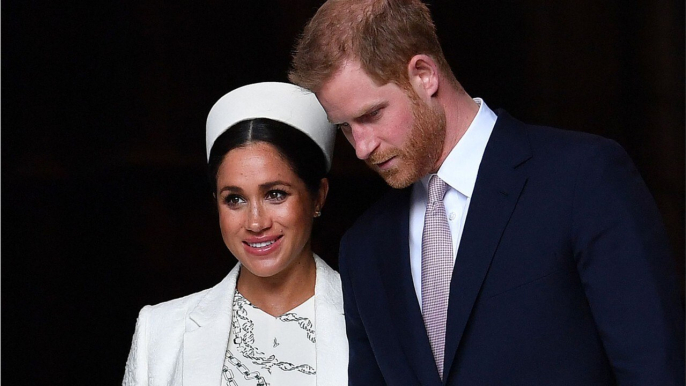 VOICI : Meghan Markle et Harry : découvrez le prénom qui fait figure de favori pour leur fille