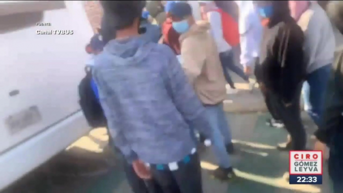 Normalistas agreden con gas pimienta a periodista en Oaxaca