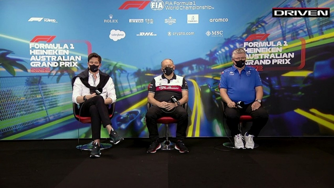 F1 2022 Australian GP - Team Principals' Press Conference