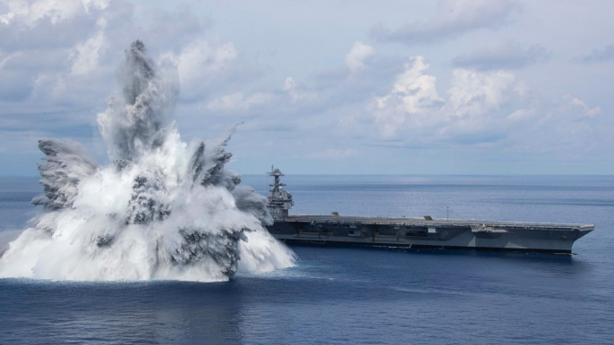 Portaaviones estadounidense USS Gerald R. Ford - CVN 78