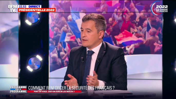 Gérald Darmanin: "Il n'y a pas une démocratie au monde qui interdit les signes religieux dans l'espace public"