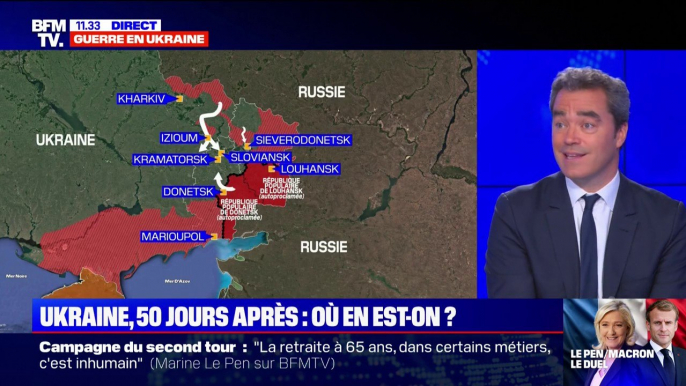 Où en est la guerre en Ukraine après 50 jours de conflit ? BFMTV répond à vos questions