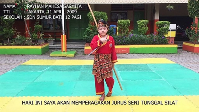 VIDEO PENCAK SILAT JURUS TUNGGAL BAKU 100 GERAKAN DURASI 3 MENIT