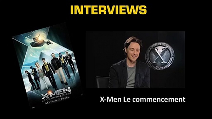 Kevin Bacon, Michael Fassbender, Alex González, Nicholas Hoult, January Jones Interview : X-Men: Le Commencement