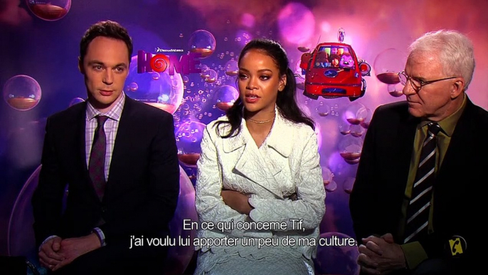 "En route !" - Des personnages proches de Jim Parsons, Rihanna et Steve Martin