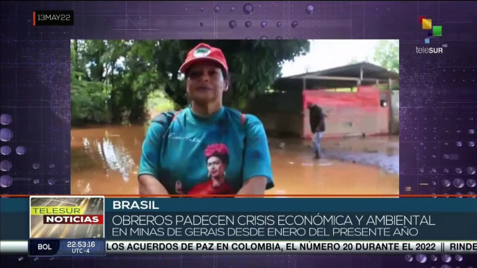 Estado brasileño Minas Gerai sufre de emergencias climáticas por la actividad minera irresponsable