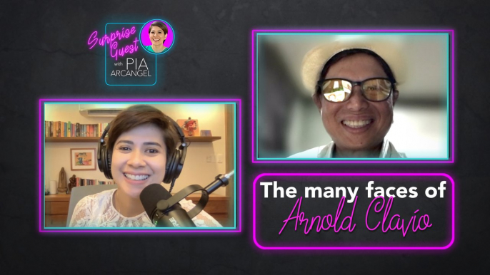 The many faces of Arnold Clavio | Surprise Guest with Pia Arcangel