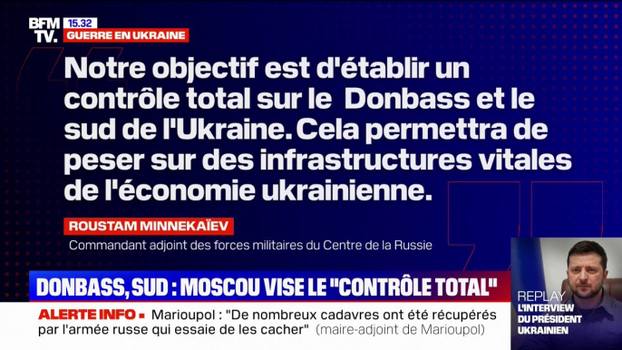 Guerre en Ukraine: au Donbass et dans le sud du pays, la Russie bombarde à répétition et vise "un contrôle total"