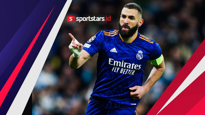 Usai Nyumbang Dua Gol Lawan Man City, Benzema Puncaki Daftar Top Skor Liga Champions