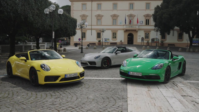 Porsche 911 Carrera GTS Cabriolet, 911 Targa 4 GTS and 718 Boxster GTS 4.0 Design Preview