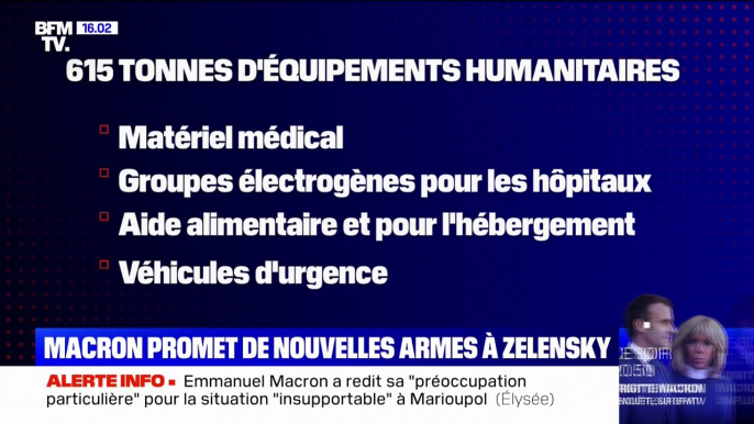 Guerre en Ukraine : Emmanuel Macron promet de nouvelles armes à Volodymyr Zelensky