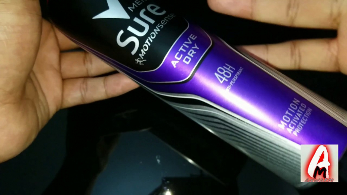 Sure Men Motion Sense Technology Active Dry 48Hour Antiperspirant Deodorant (Review)