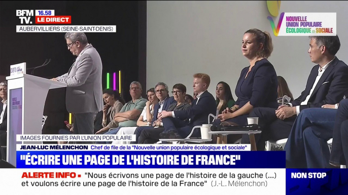 Jean-Luc Mélenchon: "La force sociale qui a été constituée, nous n'aurons pas la sottise de la croire définitivement constituée"