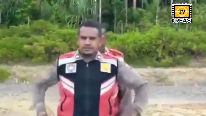 GOYANG POLRI Style PAPUA Agoes Heumasse