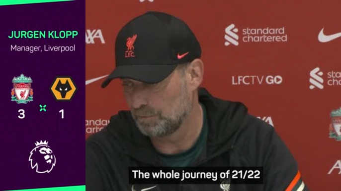 Klopp 'proud but disappointed' after Liverpool miss out on Premier League title