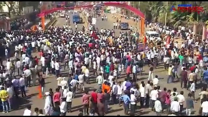 Karnataka: Lathi charge against people protesting teenager's rape in Bidar