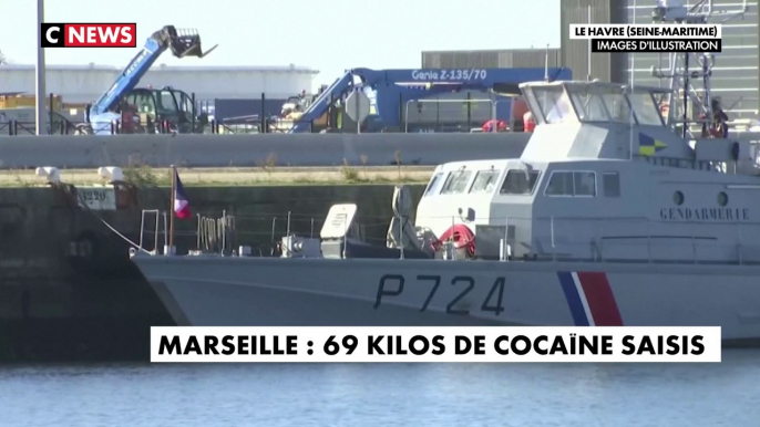 Marseille : 69 kilos de cocaïne saisis