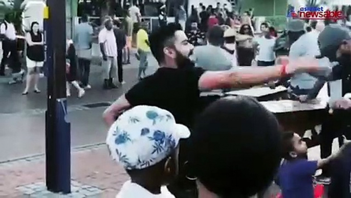 Video of Virat Kohli teaching people of Cape Town the Bhangra dance goes viral