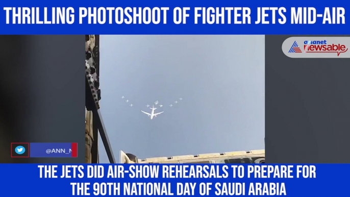 Watch: Photographer directs fighter planes mid-air, captures head-on pics