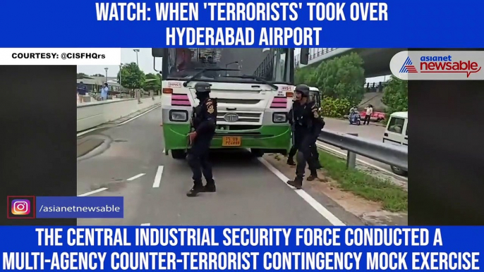 WATCH: When 'terrorists' took over Hyderabad airport