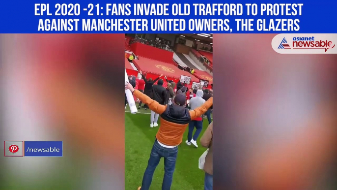 Old Trafford protests
