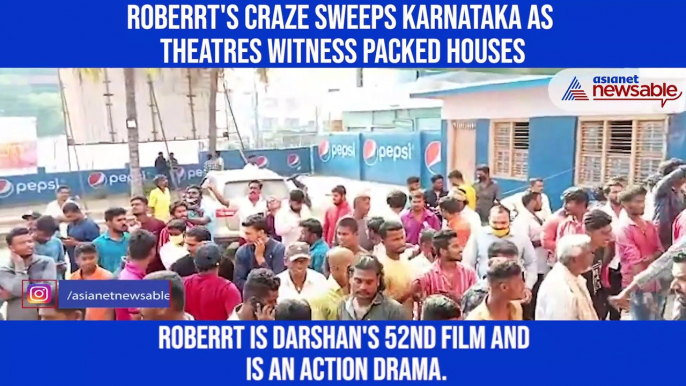 Roberrt's craze sweeps Karnataka as theatres witness packed houses